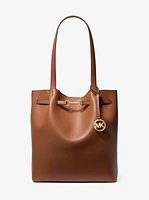 Carson Large Pebbled Leather Tote Bag