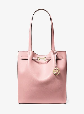 Carson Large Pebbled Leather Tote Bag