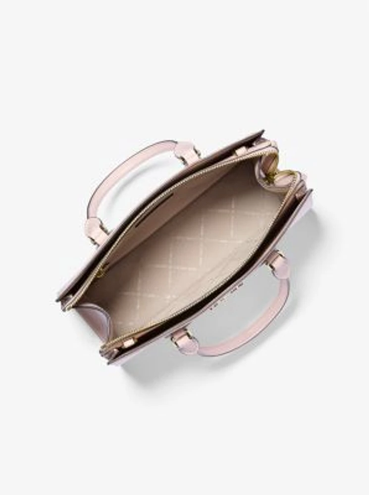 Sheila Medium Ombré Signature Logo Satchel
