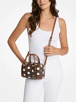 Thompson Extra-Small Polka Dot Signature Logo Satchel