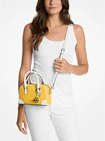 Thompson Extra-Small Polka Dot Signature Logo Satchel