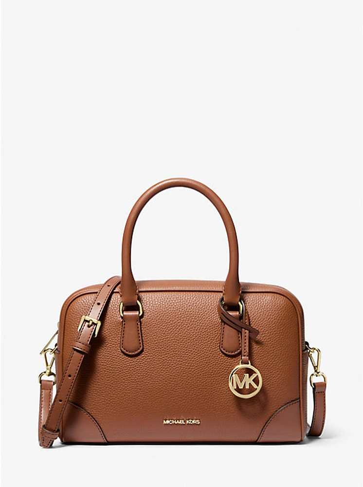 Thompson Pebbled Leather Satchel