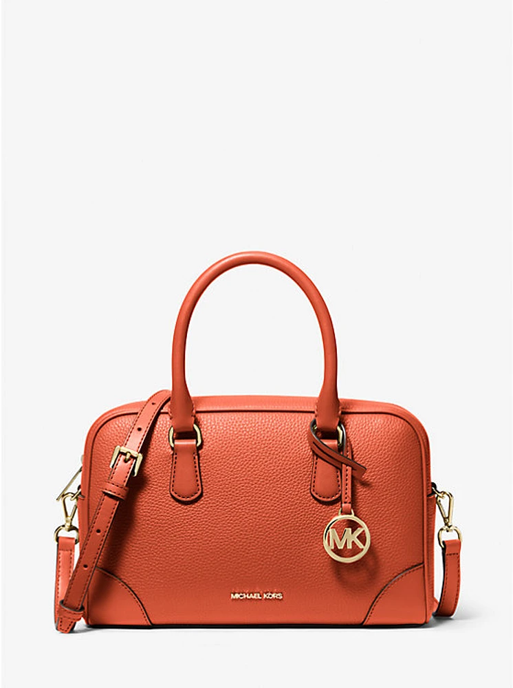 Bolso Thompson de piel granulada