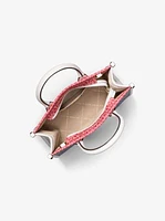 Mirella Small Rainbow Signature Logo Crossbody Bag