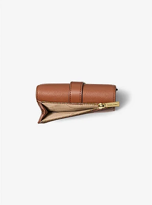 Greenwich Medium Saffiano Leather Trifold Wallet