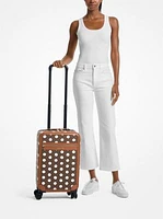 Small Polka Dot Signature Logo Suitcase