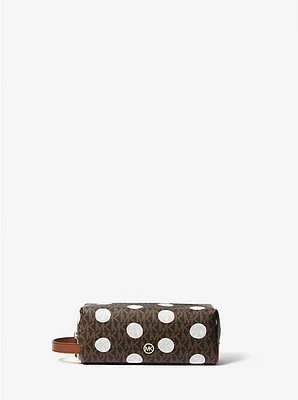 Jet Set Polka Dot Signature Logo Travel Kit