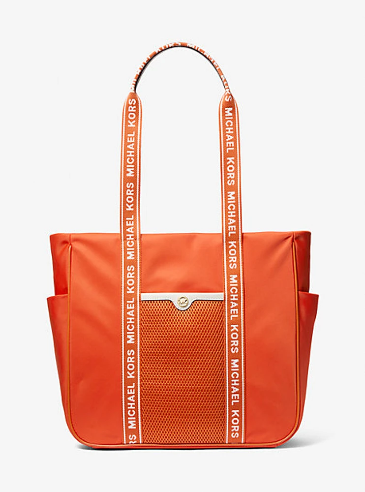 Jet Set Large Nylon Tote Bag