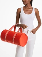 Jet Set Large Logo Tape Nylon Weekender Bag