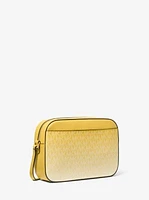Jet Set Large Ombré Signature Logo Crossbody Bag