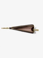 Jet Set Polka Dot Signature Logo Dual Pouch Wristlet