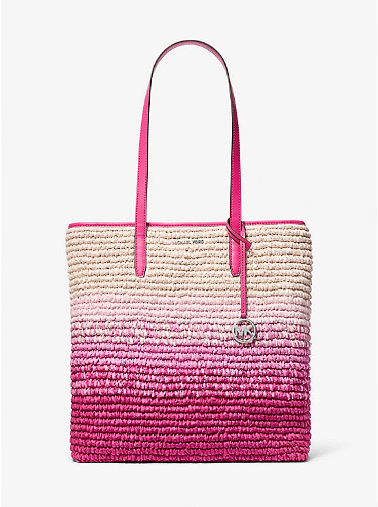 Bolso Michael grande de paja ombré