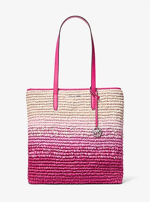 Bolso Michael grande de paja ombré