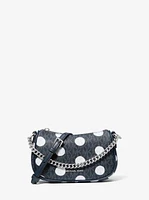 Carmela Small Polka Dot and Signature Logo Pochette