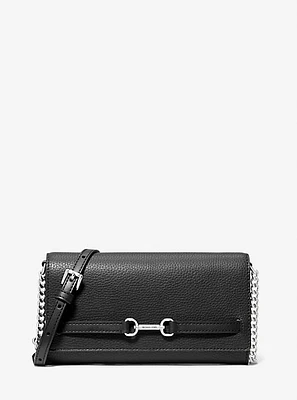 Carson Large Pebbled Leather Convertible Crossbody Bag