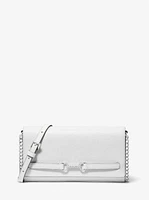 Carson Large Pebbled Leather Convertible Crossbody Bag