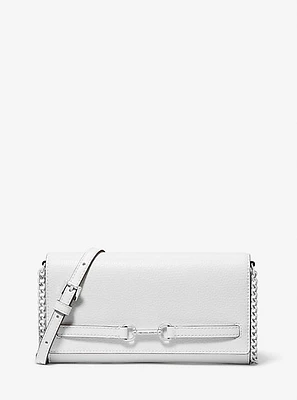 Carson Large Pebbled Leather Convertible Crossbody Bag