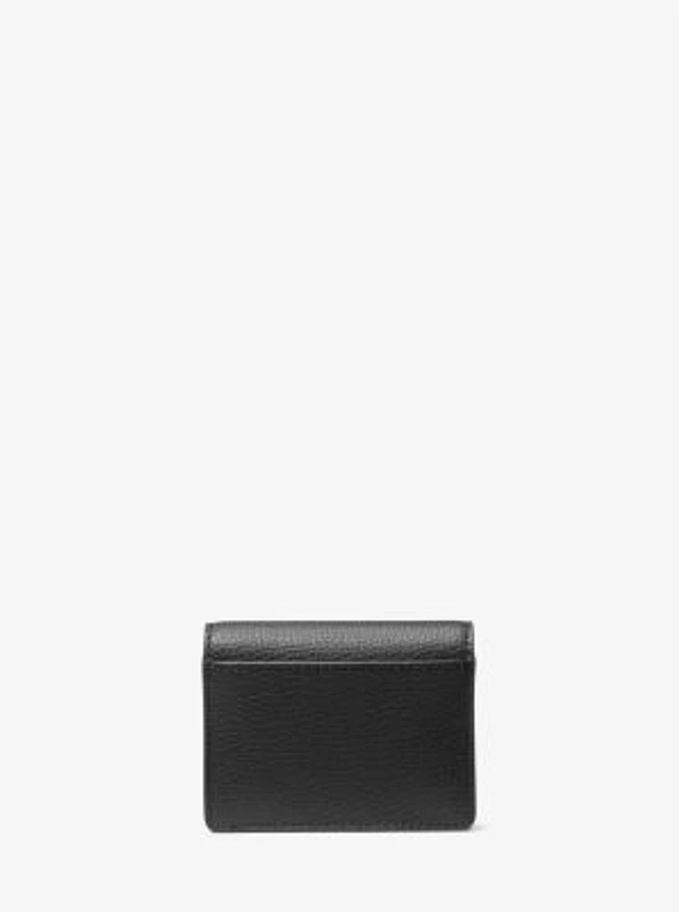 Carson Small Pebbled Leather Wallet
