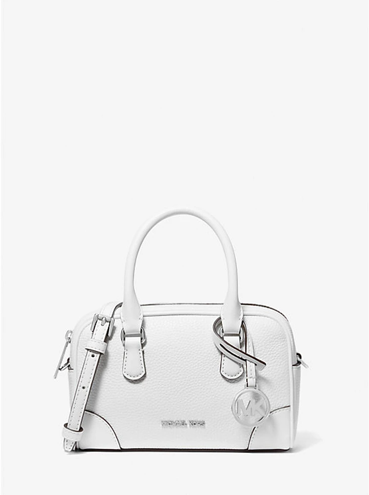 Bolso satchel Thompson extrapequeño de piel granulada