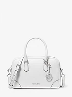 Bolso satchel Thompson mediano de piel granulada