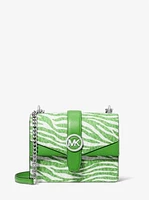 Greenwich Small Animal Print Logo Crossbody Bag