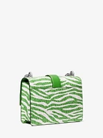 Greenwich Small Animal Print Logo Crossbody Bag