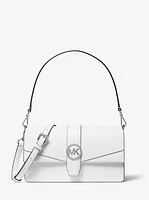 Greenwich Medium Saffiano Leather Convertible Shoulder Bag