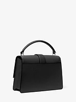 Greenwich Medium Saffiano Leather Satchel