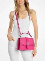 Greenwich Medium Saffiano Leather Satchel