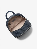 Rhea Medium Signature Logo Backpack
