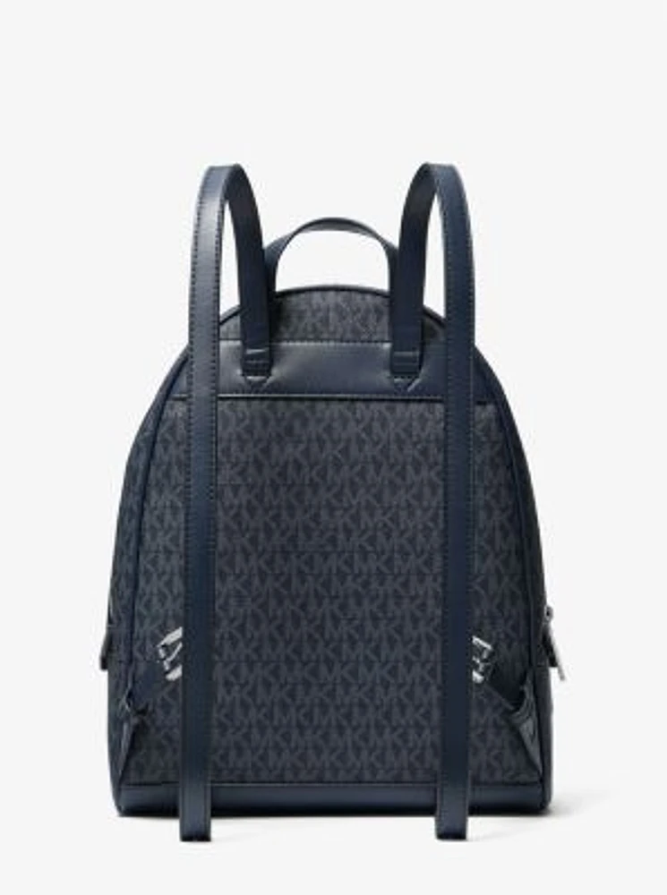 Rhea Medium Signature Logo Backpack