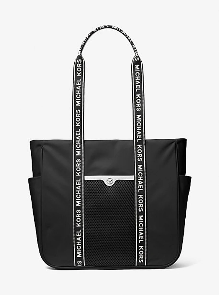 Jet Set Large Nylon Tote Bag
