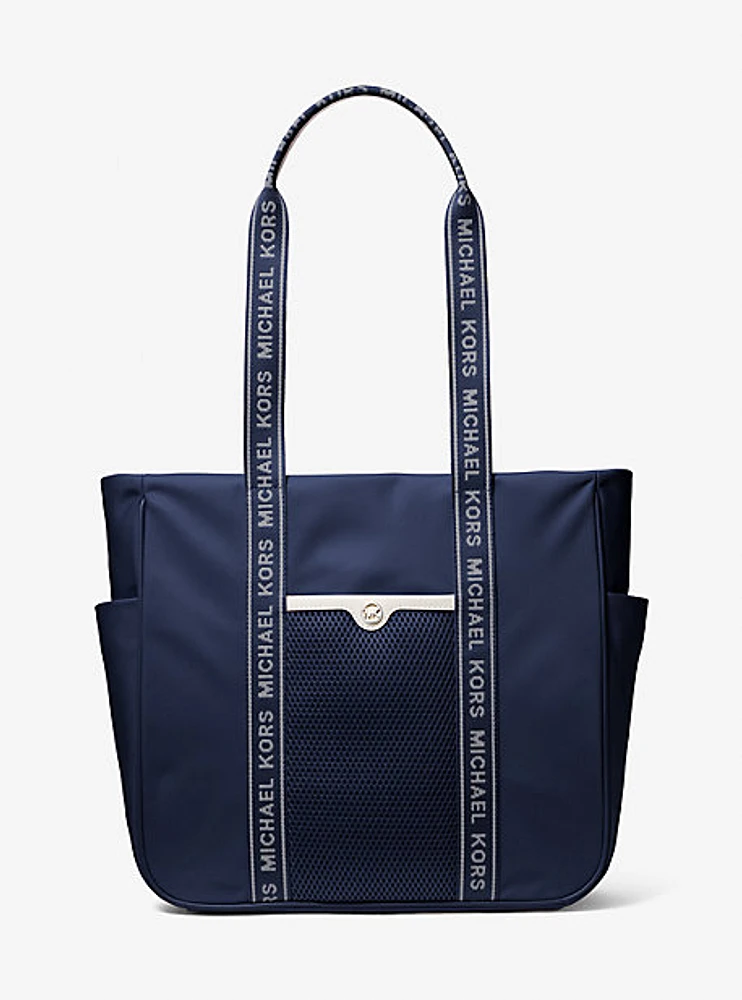 Jet Set Large Nylon Tote Bag