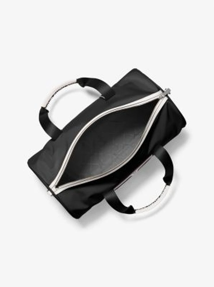 Jet Set Large Nylon Duffel Bag