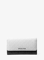 Jet Set Travel Signature Logo Tri-Fold Wallet