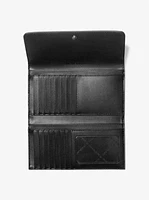 Jet Set Travel Signature Logo Tri-Fold Wallet