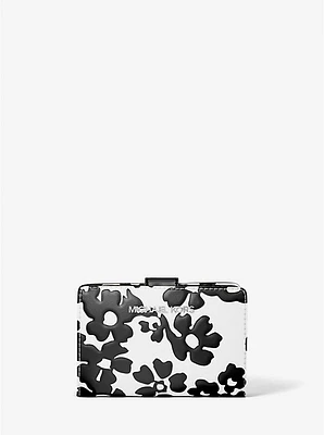 Jet Set Medium Floral Print Bi-Fold Wallet