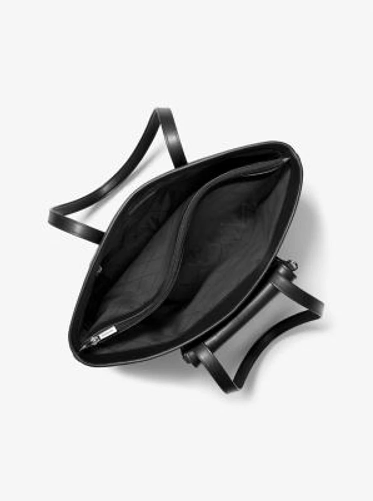 Jet Set Large 2-in-1 Pebbled Leather Tote Bag