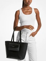 Jet Set Large 2-in-1 Pebbled Leather Tote Bag