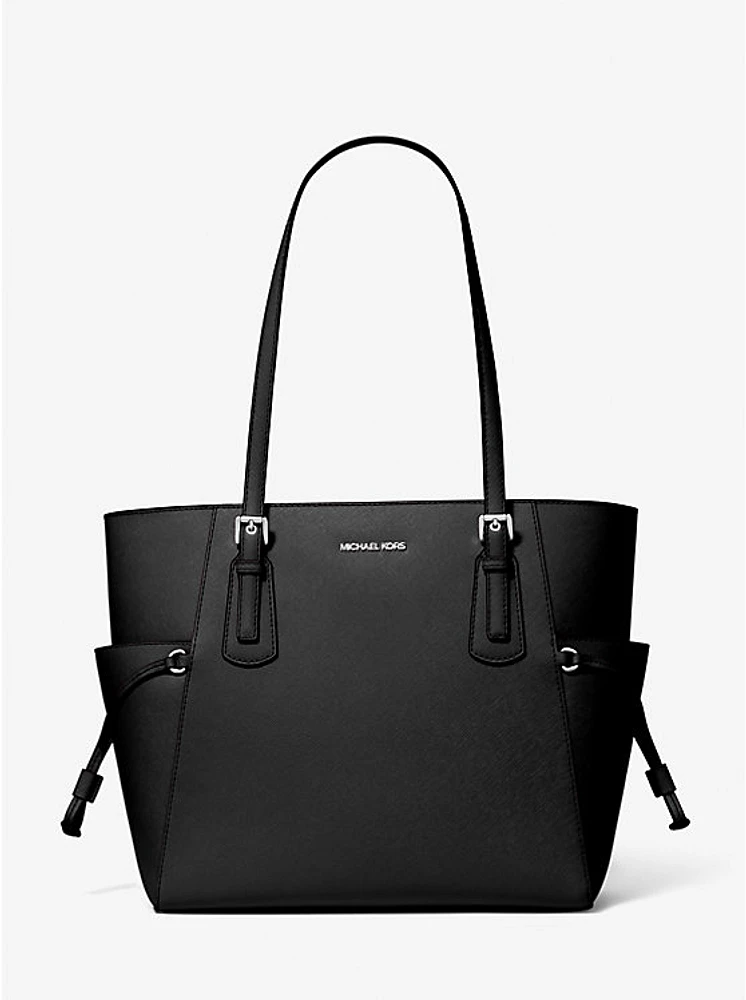 Voyager Large Saffiano Leather Tote Bag