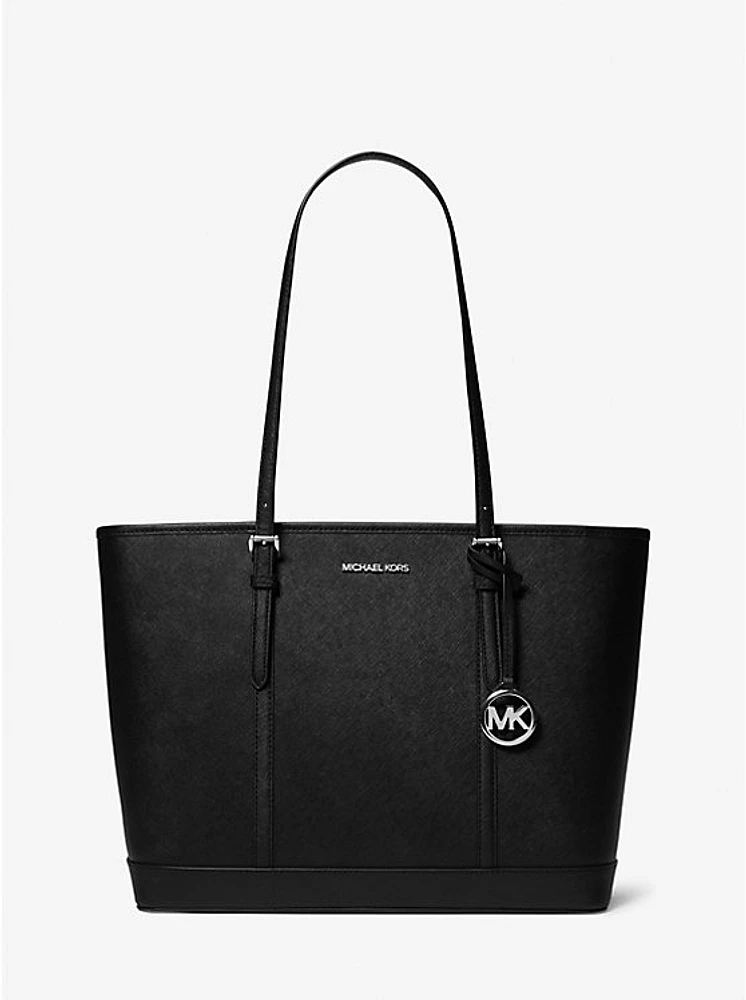 Jet Set Travel Large Saffiano Leather Tote Bag
