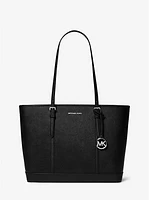 Jet Set Travel Large Saffiano Leather Tote Bag