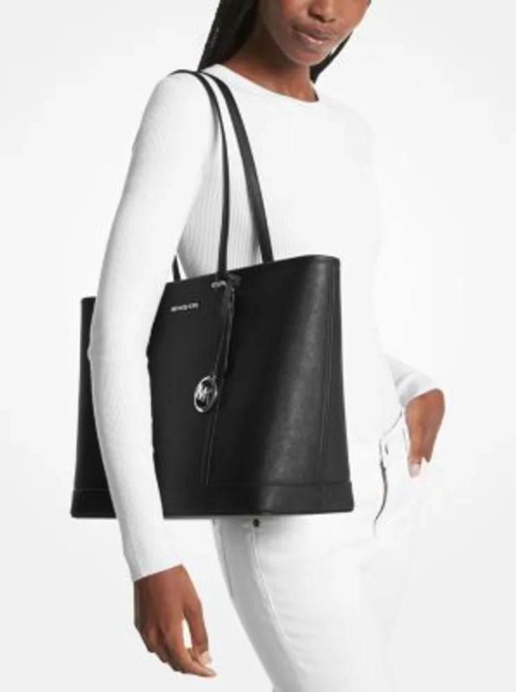 Jet Set Travel Large Saffiano Leather Tote Bag