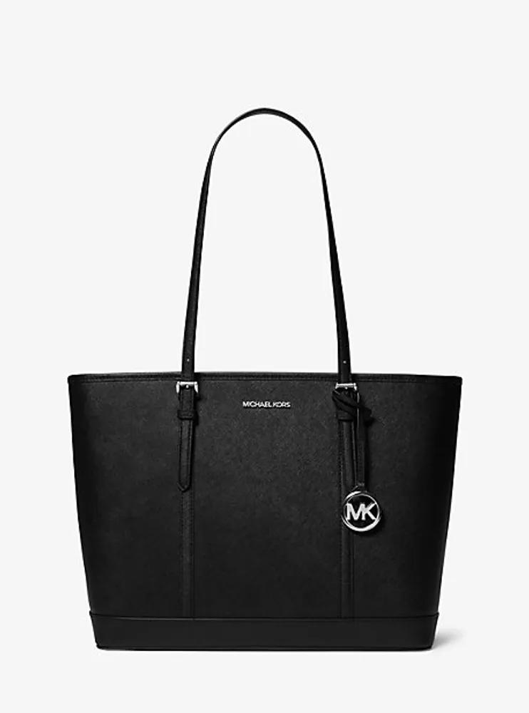 Jet Set Travel Large Saffiano Leather Tote Bag