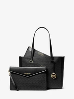 Maisie Large Logo 3-in-1 Tote Bag