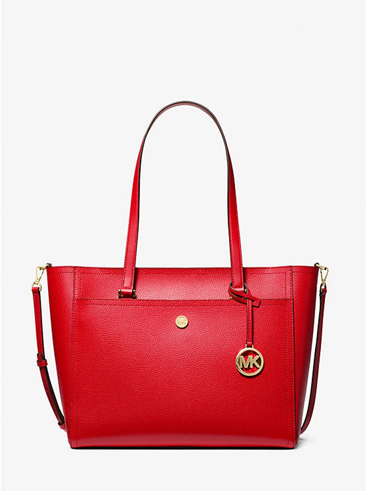 Maisie Large Pebbled Leather 3-in-1 Tote Bag