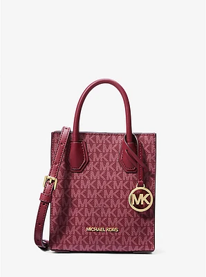 Bandolera Mercer extrapequeña de piel con logotipo