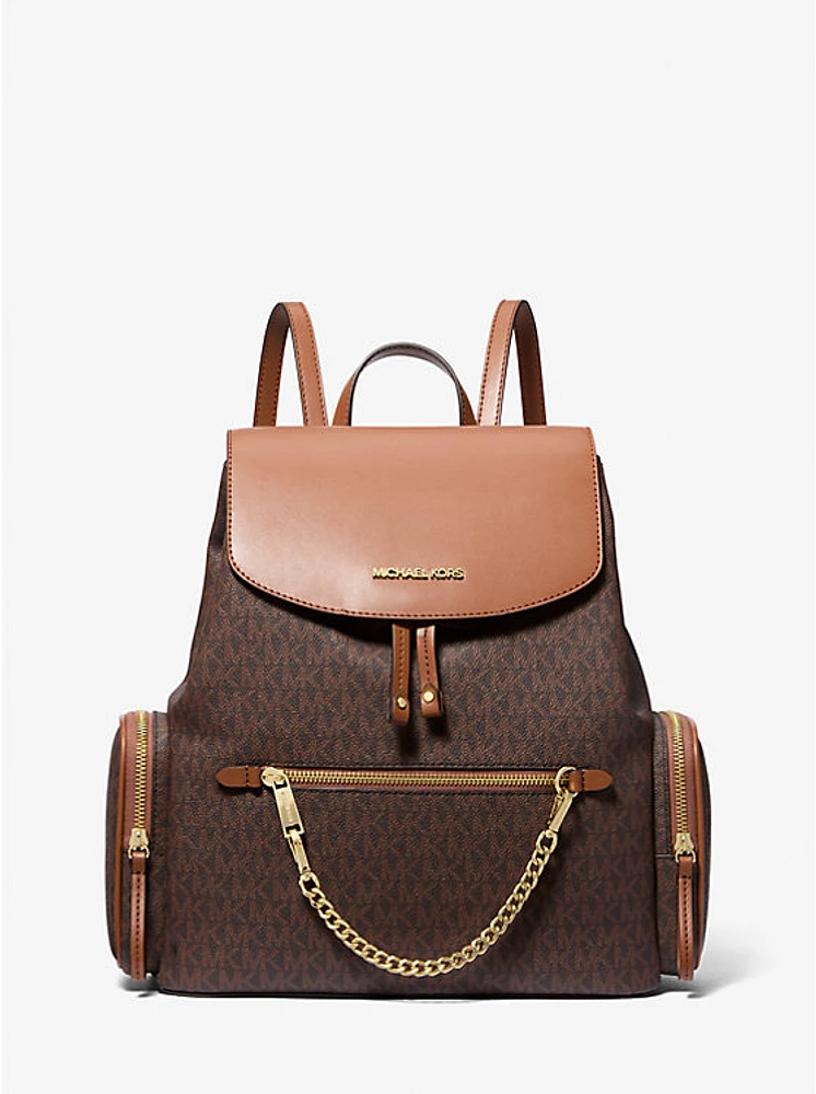 Jet Set Large Logo Backpack