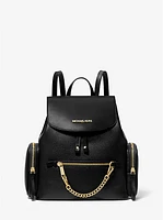 Jet Set Medium Pebbled Leather Backpack