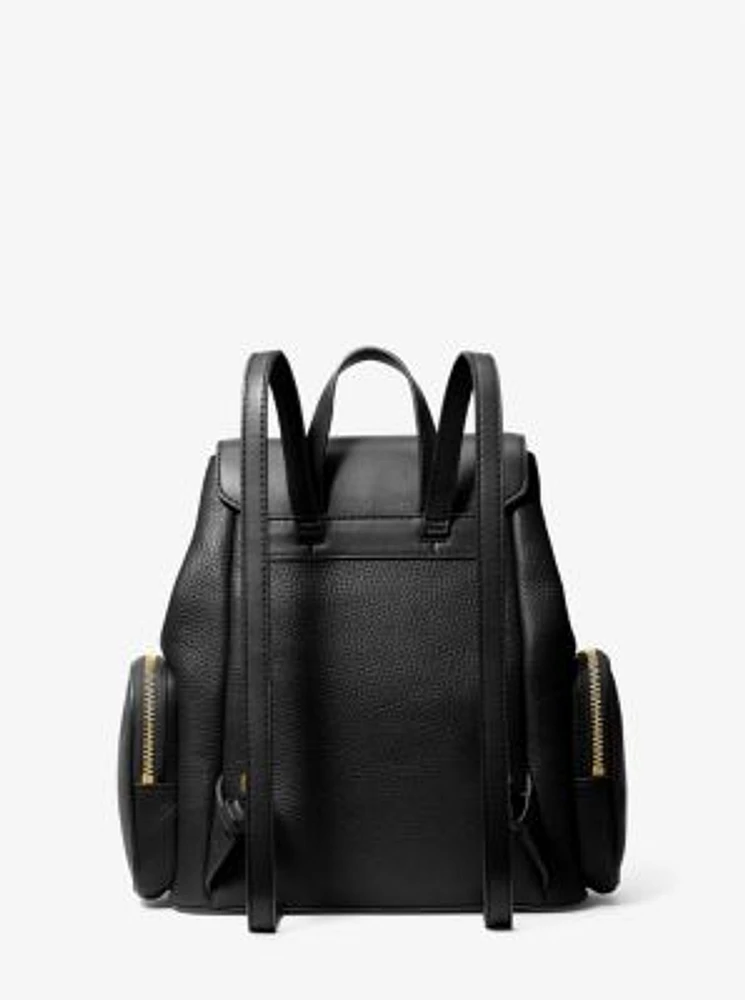 Jet Set Medium Pebbled Leather Backpack